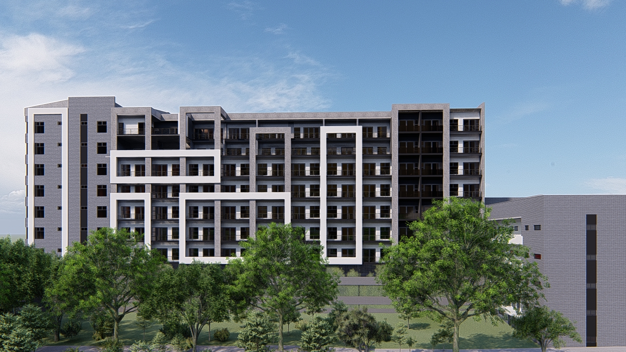 Dark Night Architects Lynnwood Apartments